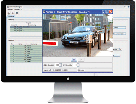 Zutrittskontrolle Parkplatzverwaltung